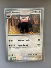Bewear 112/132 Common Mega Evolution Pokemon NM/M