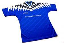 Adidas maglia vintage Germania anni 90 maglia arlecchino maglia camiseta shirt D 176 