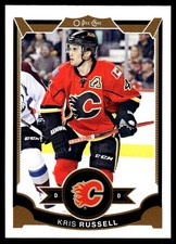 2015-16 O-Pee-Chee #434 Kris Russell Calgary Flames Hockey Card