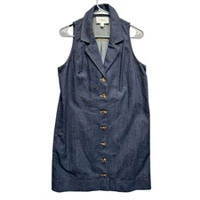 NWOT Tuckernuck Pomander Place Denim Sleeveless Micah Dress Medium