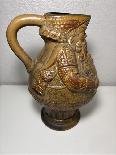 Vintage Deutscher Steinzeug Bierkrug "Reiner wein und gute beir..." - Bild 5 von 10