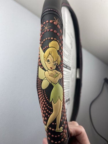VTG NOS Rare Disney TINKER BELL Pixie Dust Car Truck Boat Steering Wheel Cover - Foto 4 di 5