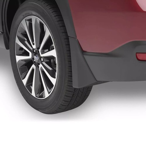 Genuine Front & Rear Splash Guards Mud Flaps FOR 2014-2018 Subaru Forester SUV - Picture 2 of 9