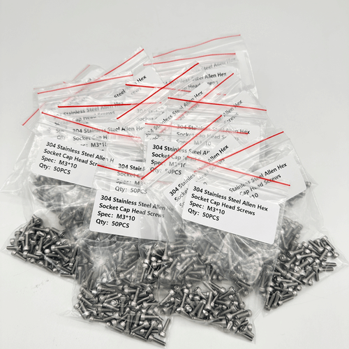 50 Stück M3 x 10 304 Edelstahl Zylinderschrauben mit Innensechskant - Bild 10 von 14