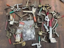 LOT OF 30 Assorted DESTACO Carr Lane Good Reid Hand Toggle Clamps