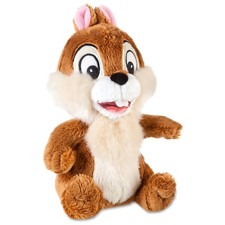 DISNEY Chip Plush Mini Bean Bag 7 1/2", of Chip n Dale , Very Cute VHTF  NEW