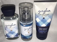 GINGHAM 3PC TRAVEL GIFT SET by Bath  Body Works