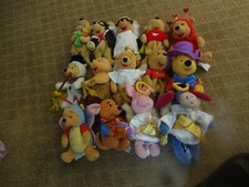 DISNEY BEAN BAG PLUSH-WINNIE THE POOH  FRIENDS-14 TO CHOOSE FROM-11 POOH