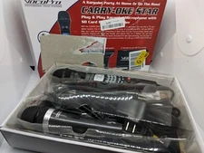 VocoPro CARRY-OKE STAR Portable Karaoke Microphone SD Card Player Recorder