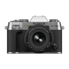 Fujifilm X-T50 Digital Mirrorless Camera with XF 16-50mm R LM WR Lens - Silver