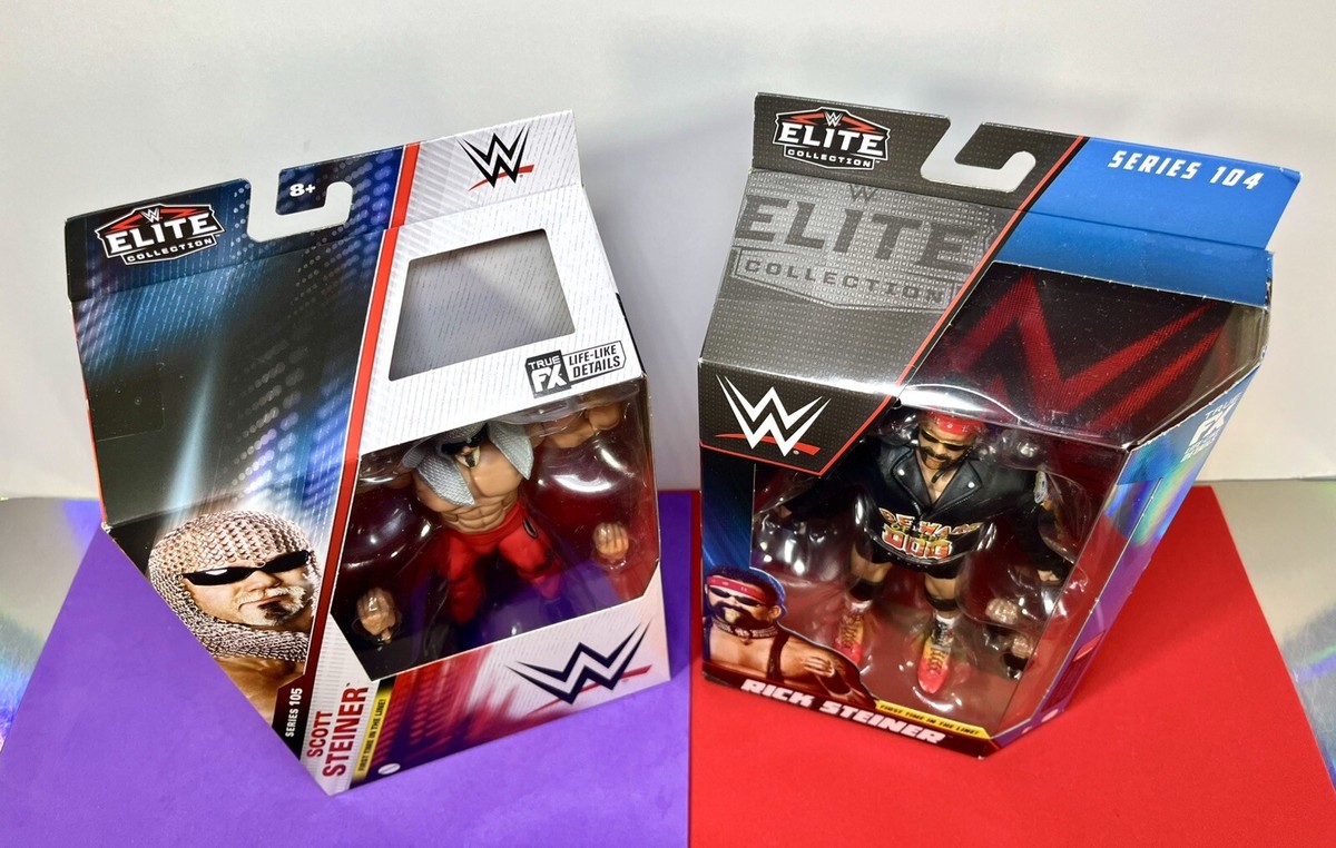 WWE Elite Collection Figure 2pk: SCOTT STEINER & RICK STEINER