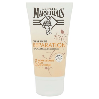 Le Petit Marseillais Handcreme REPARATION Shea Aloe Bienenwachs 75 ml OGV France