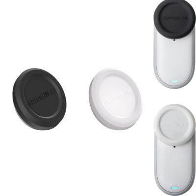 For Insta360 GO 3S Silicone Lens Cap Dustproof & Drop Protective Cover Kits 2PCS