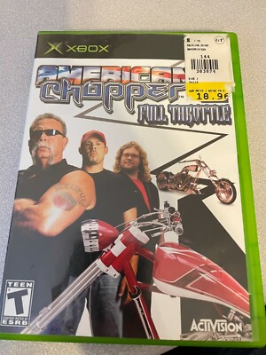 Microsoft XBox American Chopper 2 : Full Throttle   game ( free ship to cdn  ) 