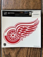 Detroit Red Wings 5x6 MULTI-USE DECAL PERFECT FOR CAR WINDOWS NHL LICENSED