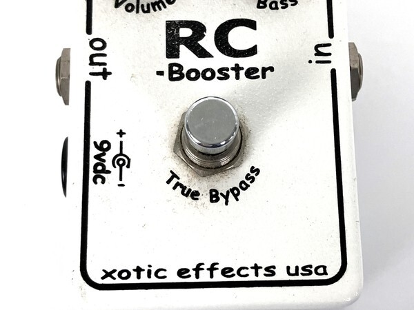 Xotic RC Booster Guitar Effect Pedal Used from Japan No