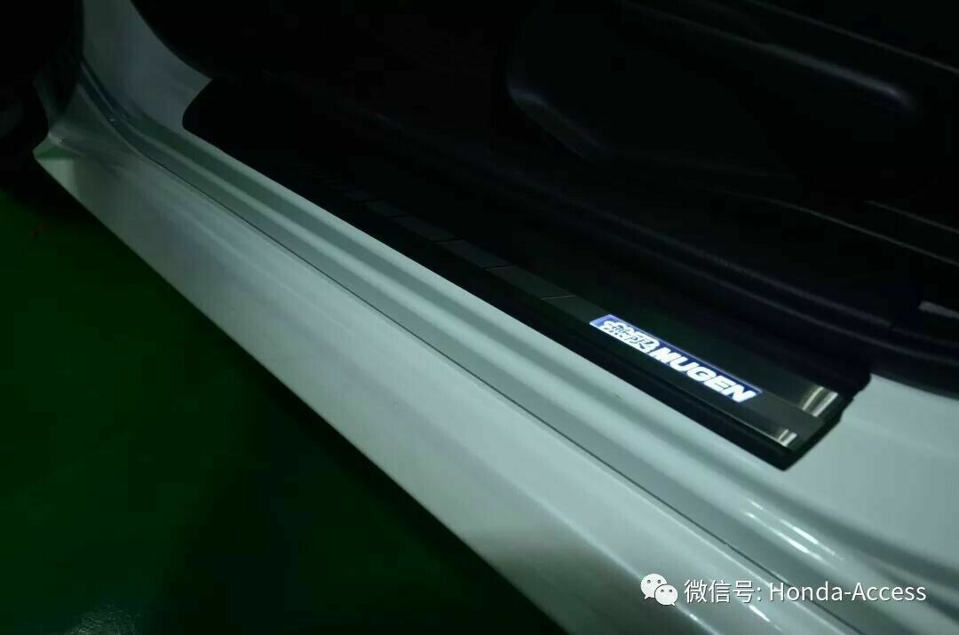 ホンダ　MUGENドアサインライト　FIT2 ge9 MUGEN X HONDA ACCESS LED ILLUMINATED DOOR SILL FOR CIVIC SEDAN