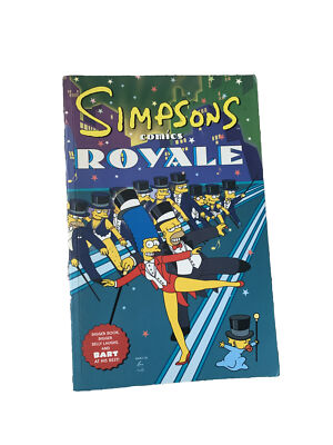 Simpsons Comics Royale by HarperCollins, 2001, Vintage Comic Collectible
