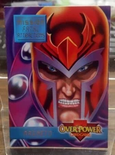 Magneto Marvel Card Magnet Refrigerator Fridge Novelty Altered