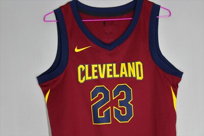CLEVELAND CAVALIERS NBA BASKETBALL JERSEY SHIRT NIKE #23 LEBRON
