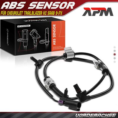 ABS Sensor Raddrehzahlgeber Vorderachse für Chevrolet Trailblazer KC Saab 9-7X