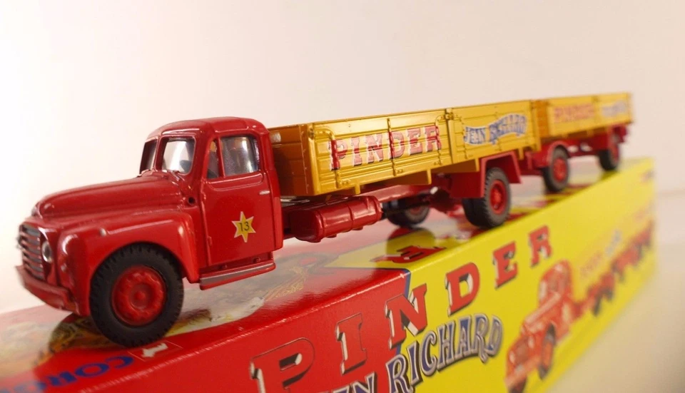 Corgi Nr. 74301 - Citroën Art 55 Rechts Pritsche Porte-Barrières & Anhänger IN - Bild 4 von 4