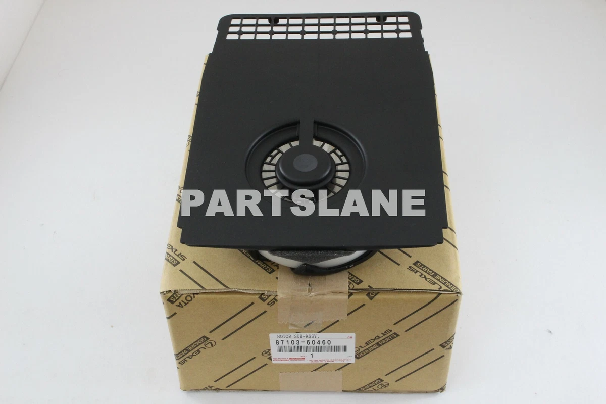 87103-60460 Toyota OEM Genuine MOTOR SUB-ASSY, BLOWER W/FAN(FOR 