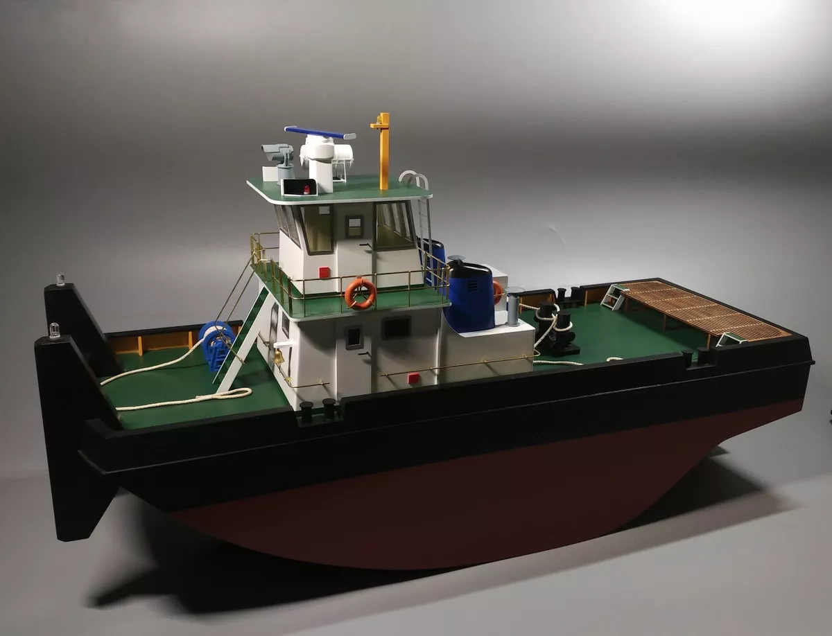 Hobby Springer Pusher Tug Scale 1/35 Wooden Model Ship Kits Boat Kit DIY