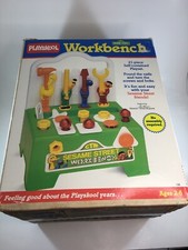 VINTAGE PLAYSKOOL SESAME STREET WORKBENCH 1985