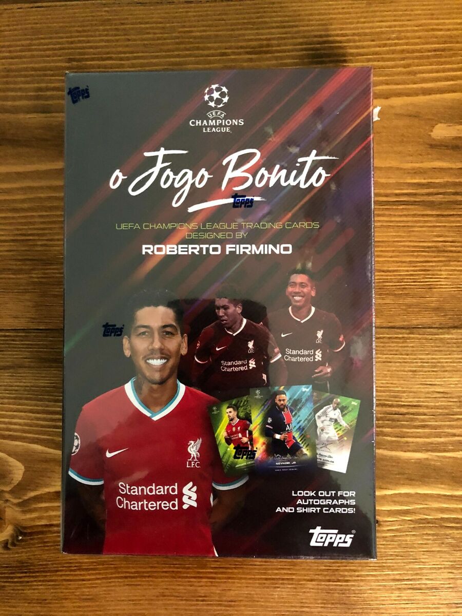 Topps UEFA Champions League Roberto Firmino Curated Set Box 'O Jogo Bonito