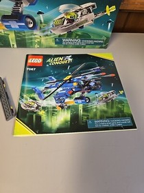 Lego 7067 Alien Conquest Jet-Copter Encounter  Retired 100% Complete 2011
