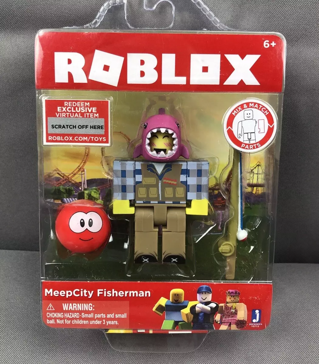 2 Roblox Figures Phantom Forces Ghost & Meep Fisherman New