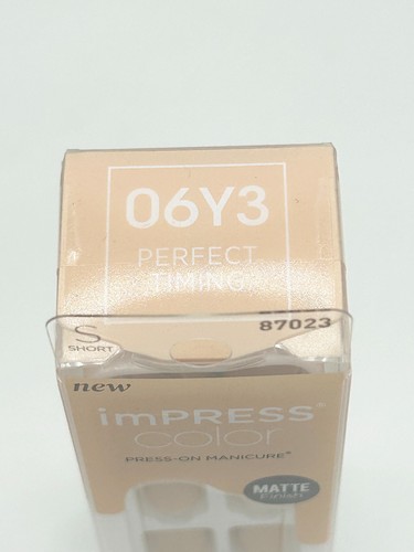 imPRESS Color Press-On Gel Unghie Manicure, Finitura Opaca, 'Tempi Perfetti' 87023 - Foto 2 di 9