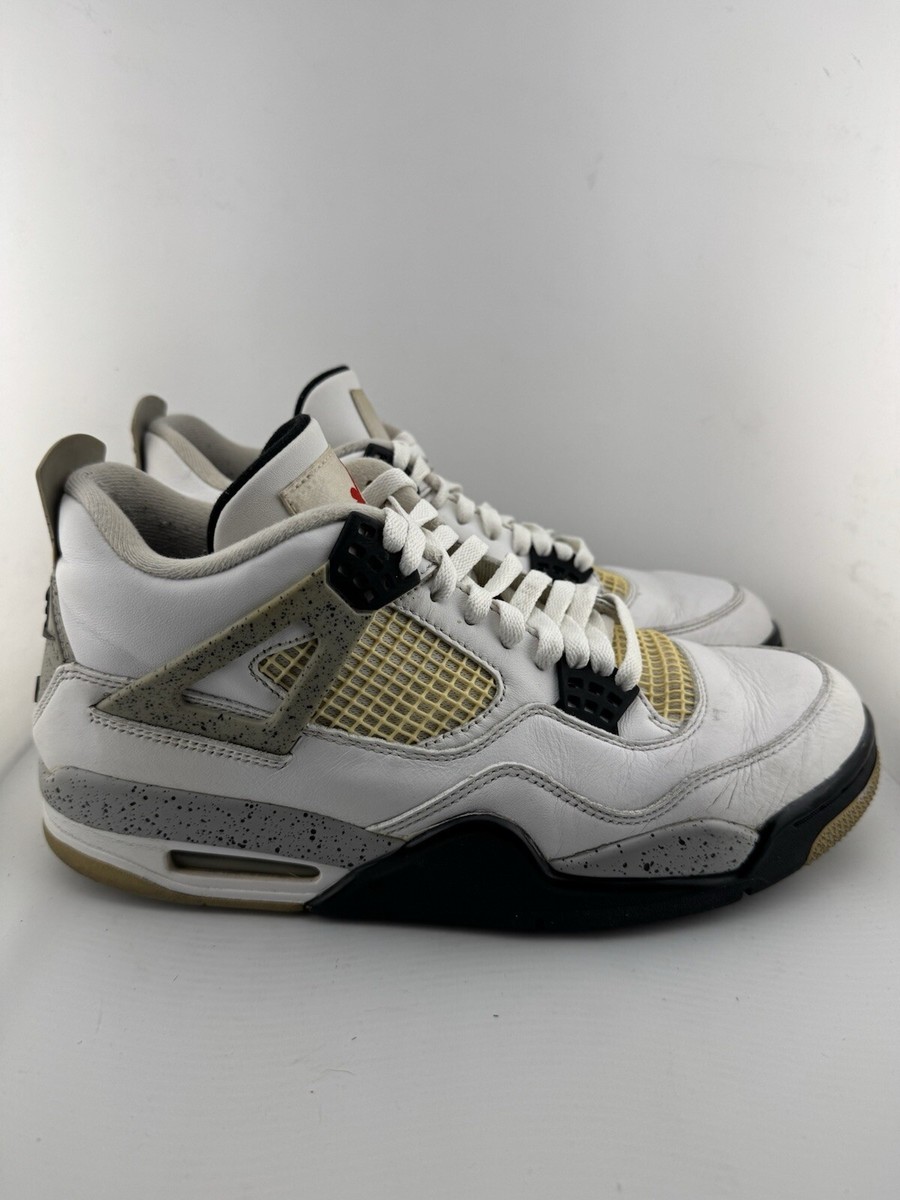 Size 10 - Jordan 4 Retro OG Mid White Cement 820652636439| eBay display picture 3