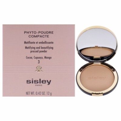 Sisley Phyto Poudre Compacte Pressed Powder -  3 Sandy NEW In Retail BOX