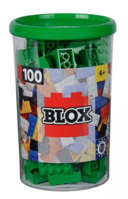 Simba Konstruktionsspielzeug Bausteine Blox 100 Teile 8er grün 104114542