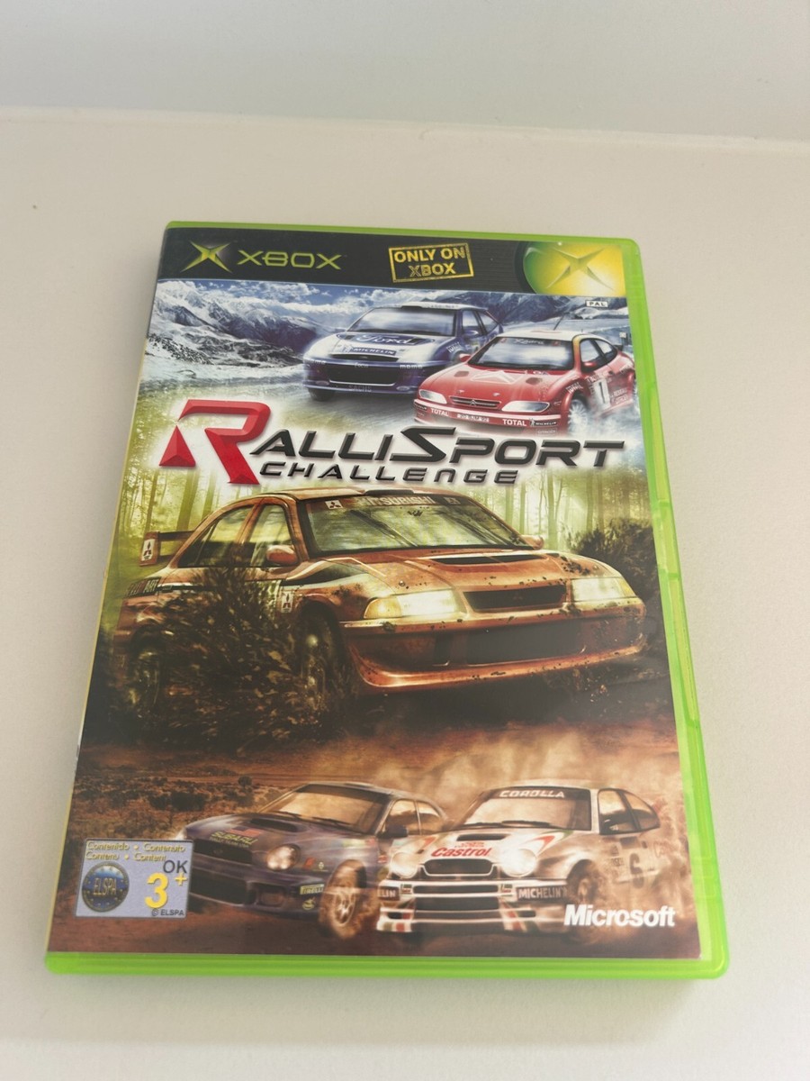 RalliSport Challenge – Xbox Version PAL UK Complète – Boîte, Manuel, Disque En Très Bon état