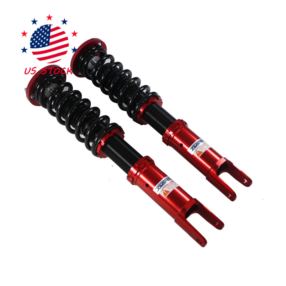 Strut Red 4X Coilovers Struts Shocks Set Red For 08-12 Honda Accord 09-14 Acura ...