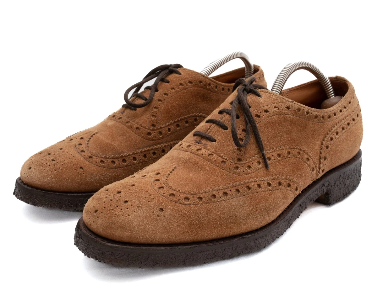 CHURCH S Fairfield Suede Crepe Sole Brogues Size 8 eBay