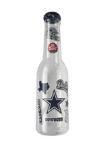 Dallas Cowboys NFL Jumbo 21" Team Color Clear Collage Bottle Savings Coin Bank