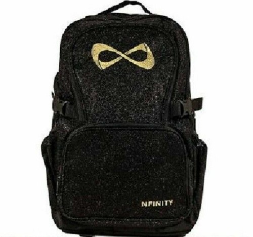 nfinity gold sparkle backpack