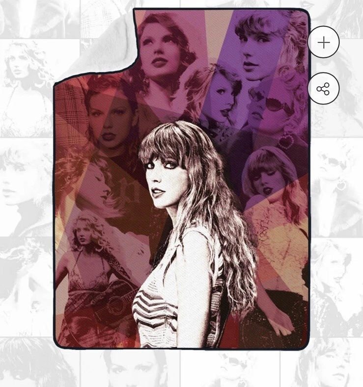 Taylor Swift 1989 Tour Merch Blanket