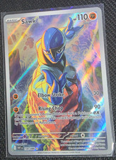 2025 Pokemon White Flare Sawk Illustration Rare #130/086 on eBay
