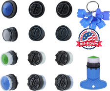 12 aireadores de grifo con 6 llaves para extraer el aireador.