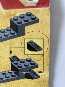 Vintage LEGO Space Futuron Auxiliary Patroller 6850 & Manual - missing 1 piece