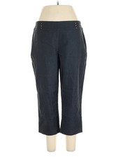 JM Collection Women Blue Casual Pants L