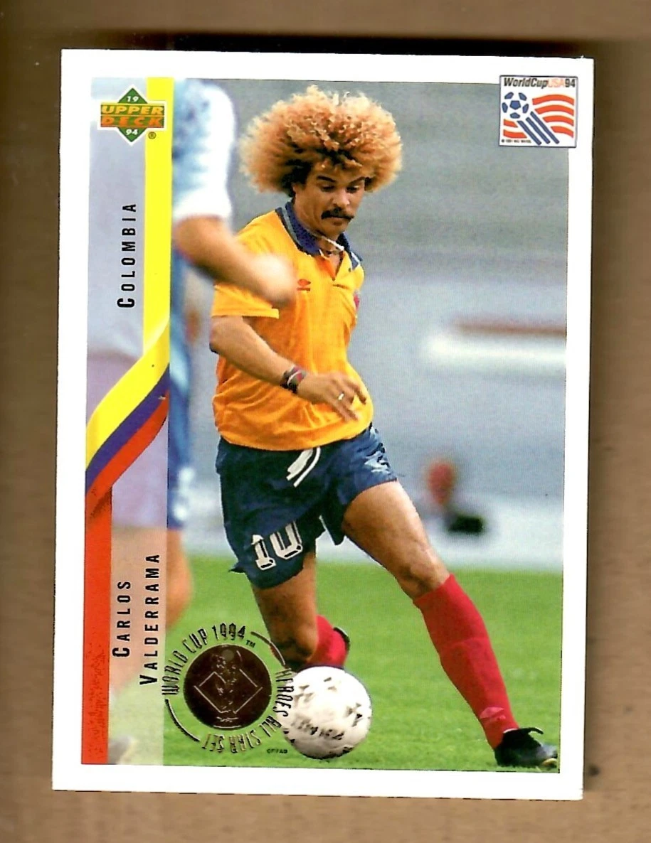Carlos Valderrama Soccer Rookie Sports Trading Cards & Accessories