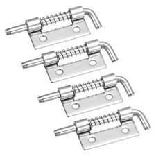 Spring Loaded Latch Pin, 4Pcs 1.97" - Stainless Steel Left-Handed with Hole