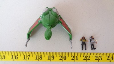 Star Trek TNG Innerspace Klingon Bird of Prey Minifiguren Mini Spielset Playmates