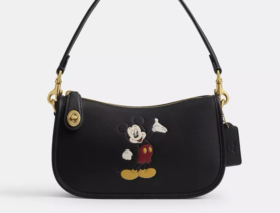 Coach Mickey Leather Exterior Shoulder Bag Bags & Handbags for